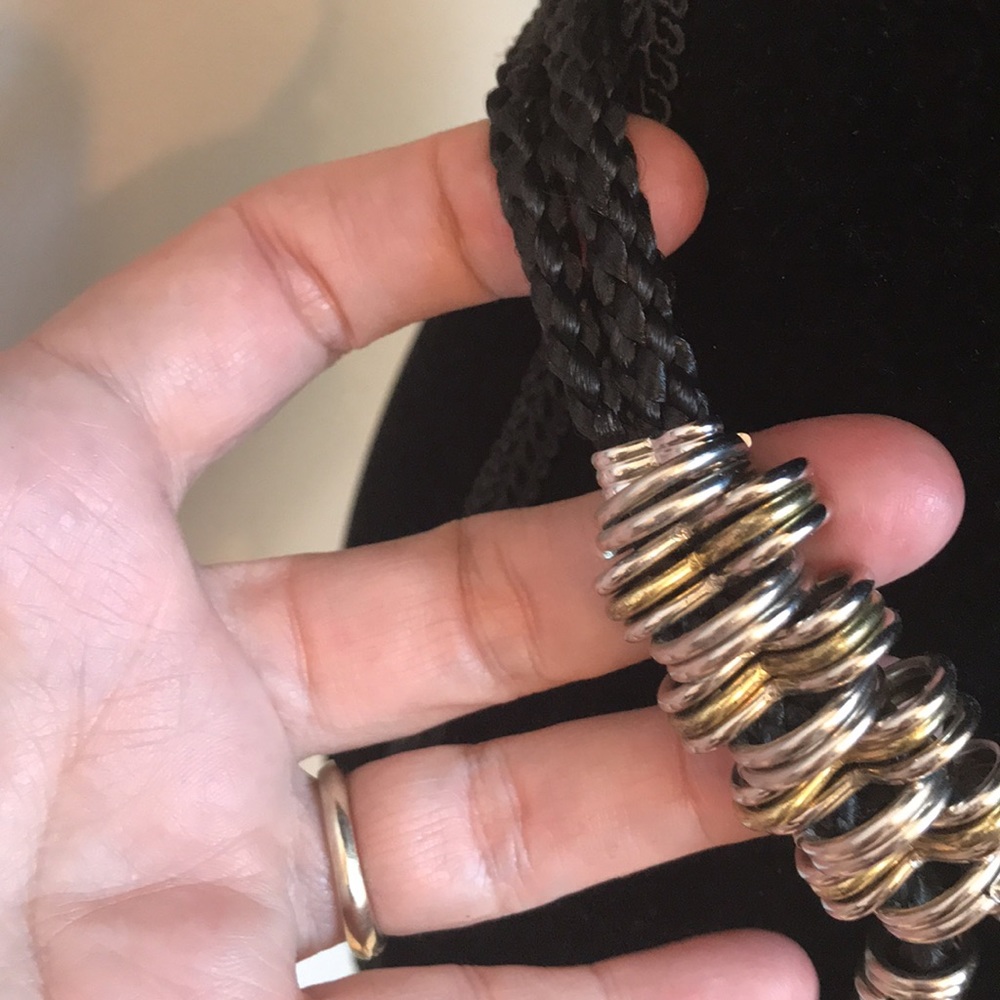 NWT corded metal belt - Picture 4 of 6